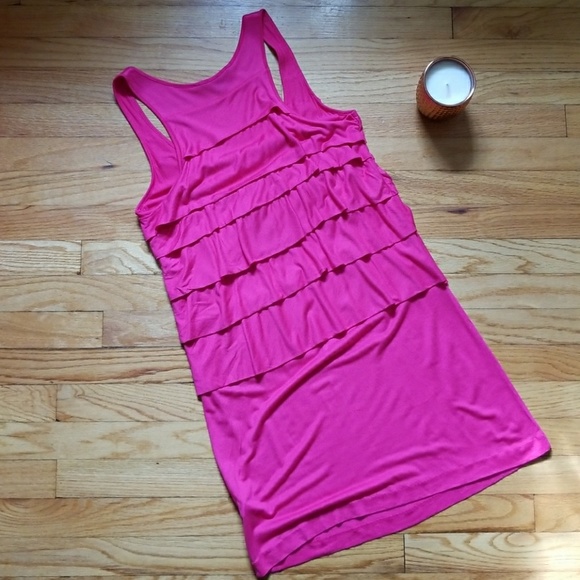 5/$25 Banana Republic Knit Dress Pink Size MP - Picture 5 of 5